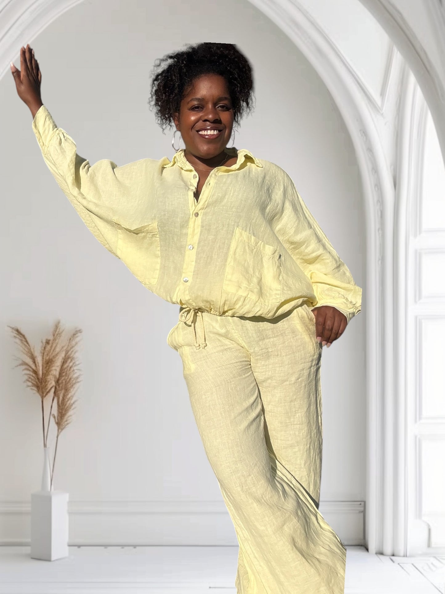 Drawstring Linen set