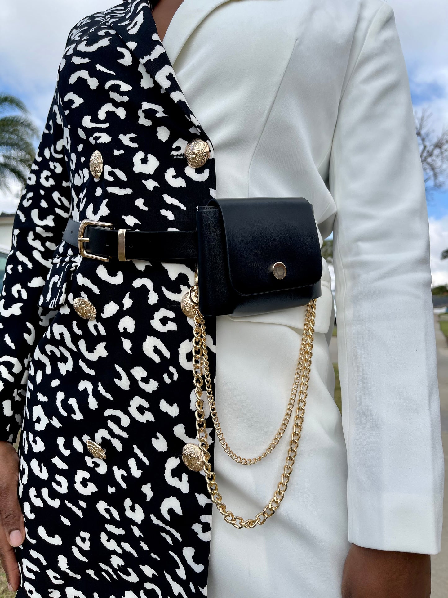 BASS LINE BLAZER DRESS