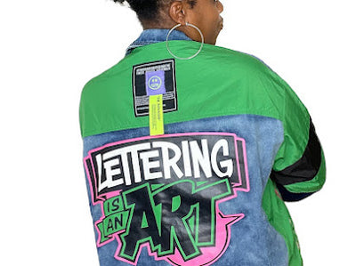 LETTERING IS ART JACKET