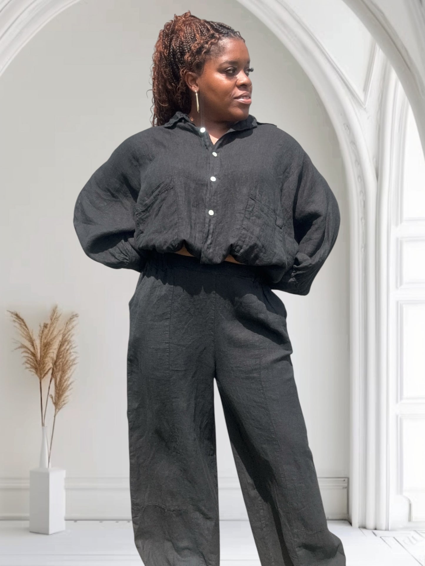 Drawstring Linen set