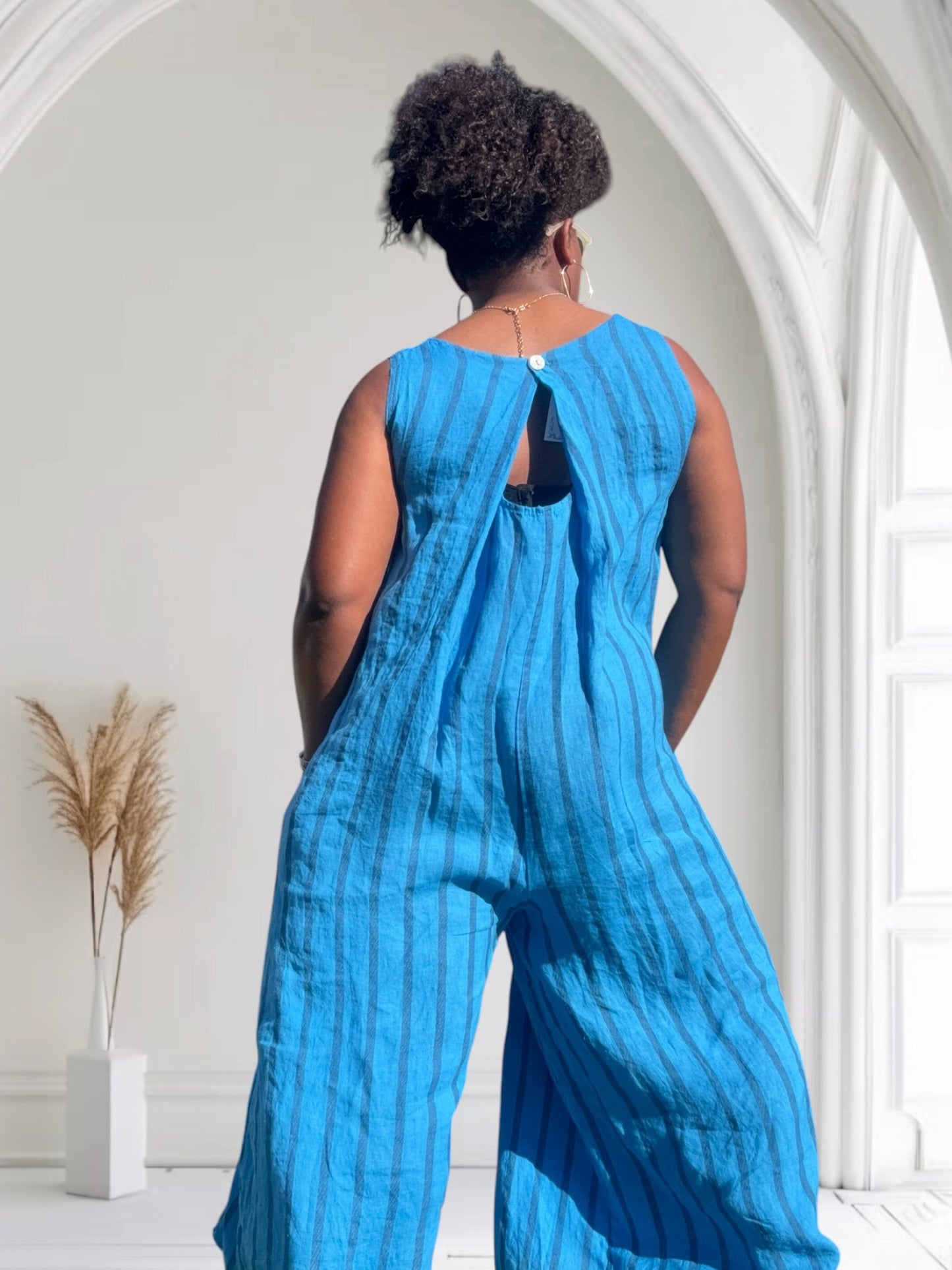 Linen overall