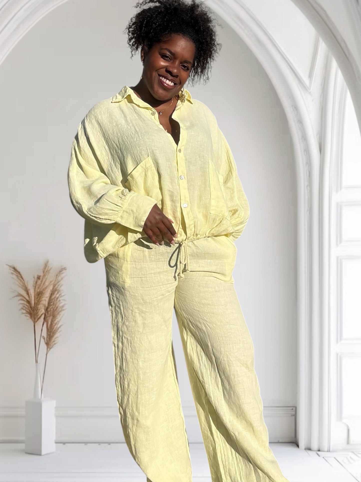 Drawstring Linen set