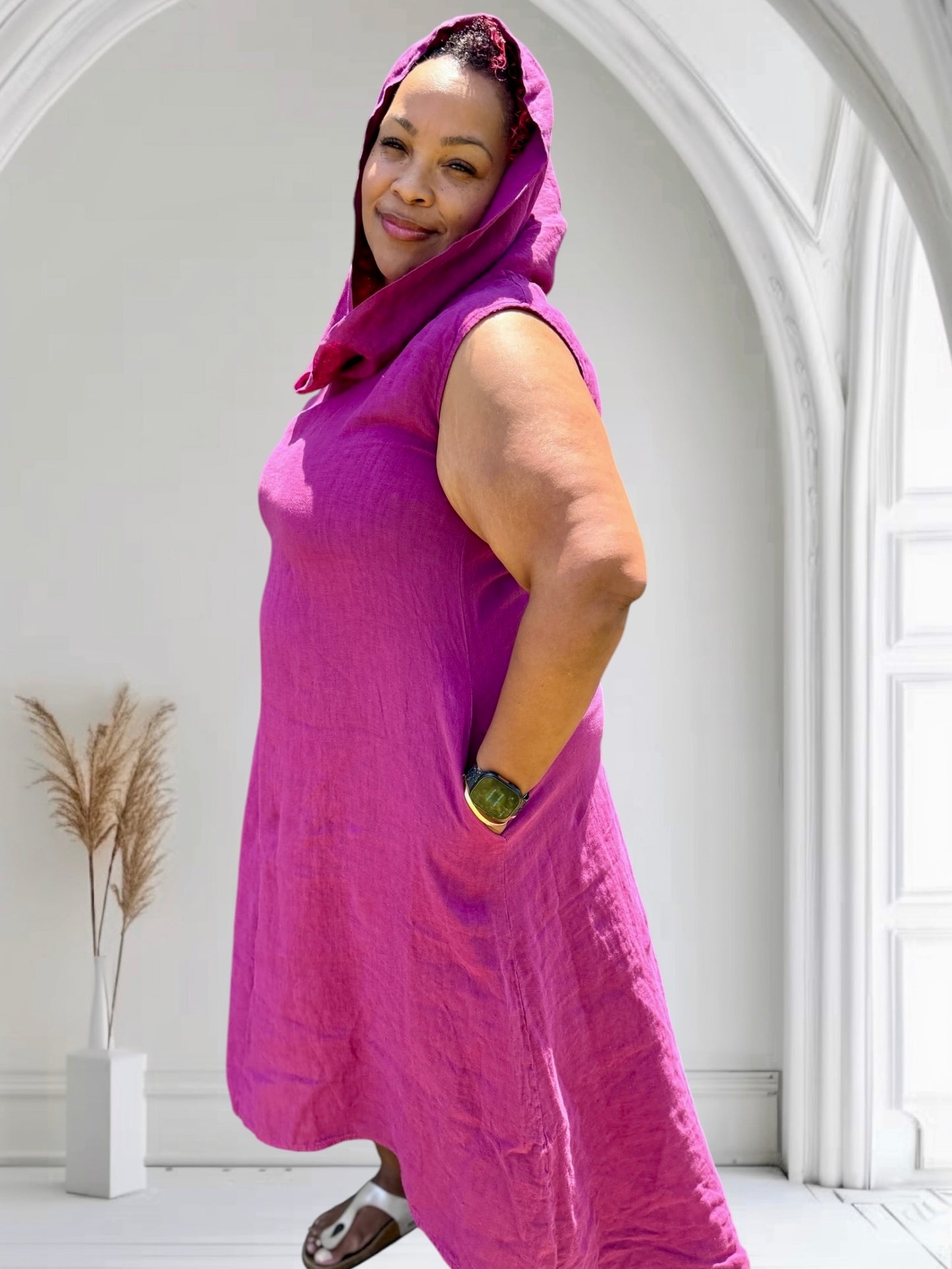 Hooded dress